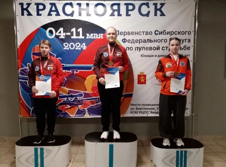 Итоги первенства Сибирского федерального округа по пулевой стрельбе.
